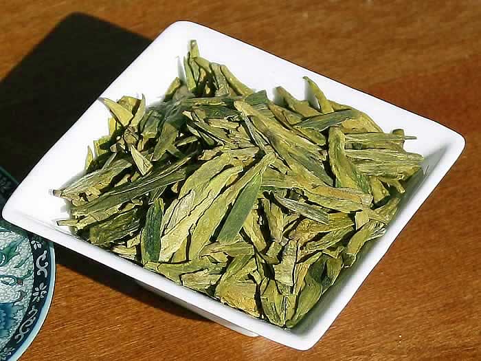 Dragon well (Longjing) green tea